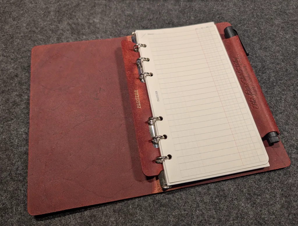 My first Plotter notebook